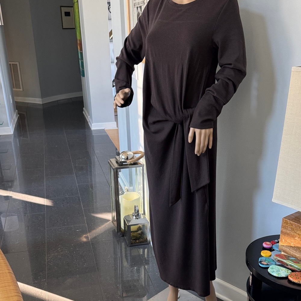 GAP Dark Brown Long Sleeve Dress